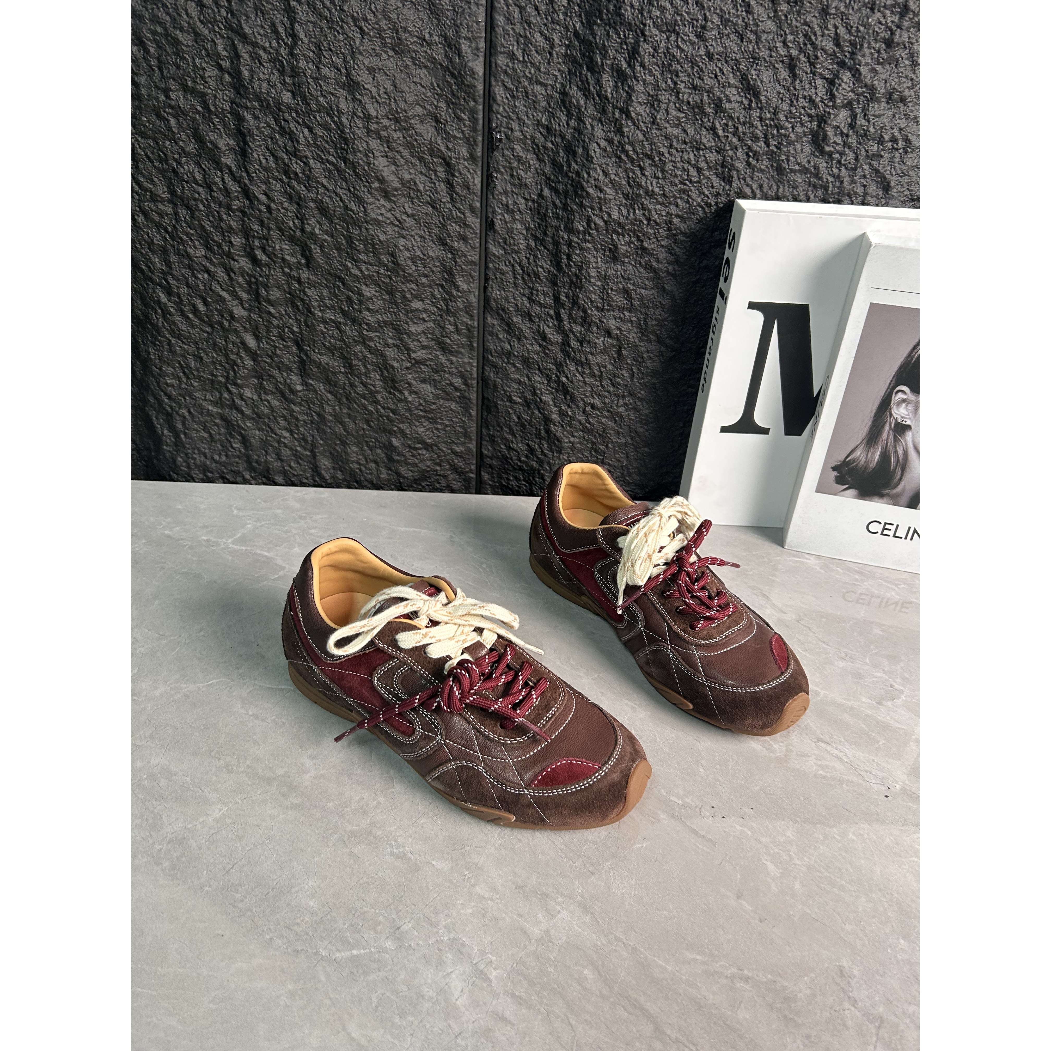 大龙甄选~牛皮/新款百搭真皮系带休闲鞋软底31-26Z