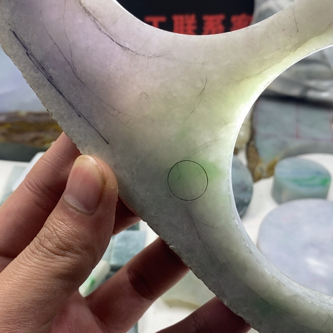 翡翠散珠天然缅甸翡翠a货37