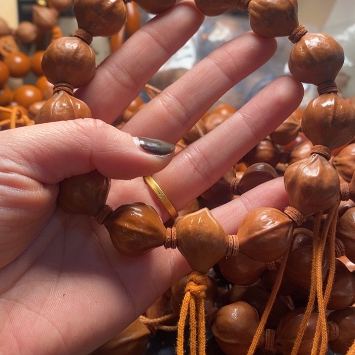 橄榄核手串/手链1.8蜜桃十三颗