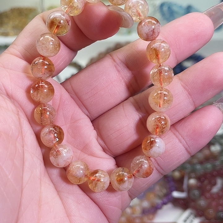 水晶手串未镶嵌手