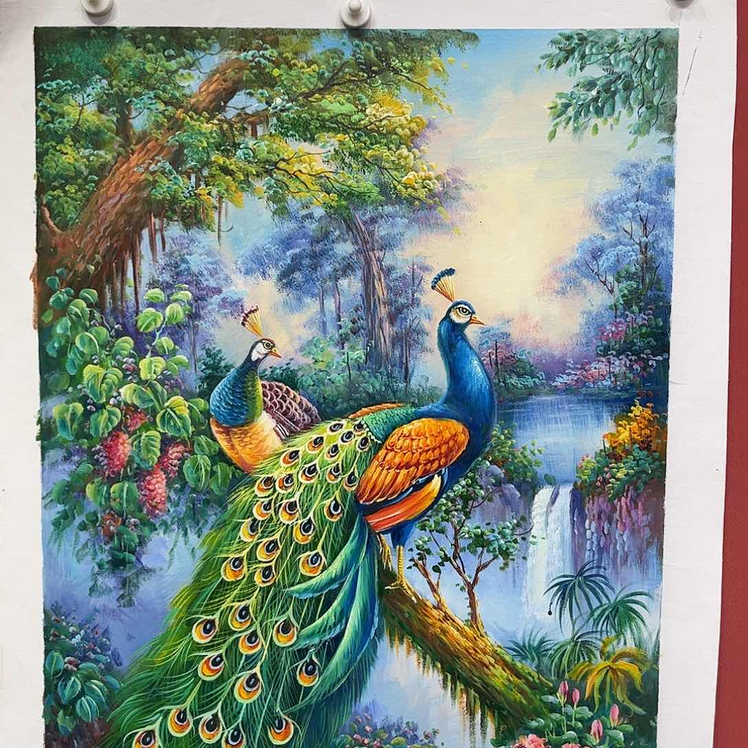 油画l*u刘文桂油画作品