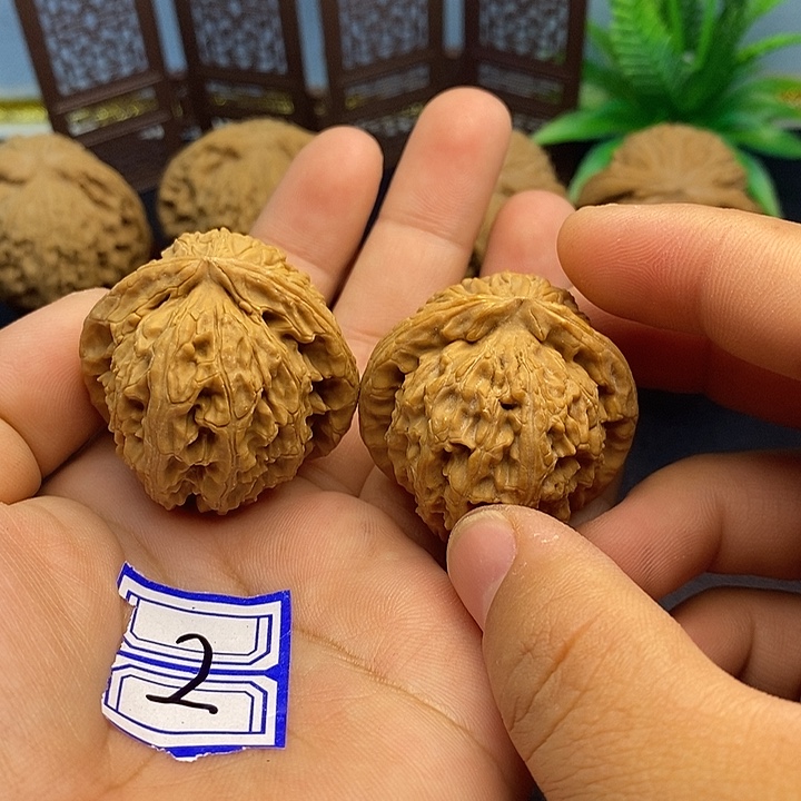 文玩核桃把件37白狮子