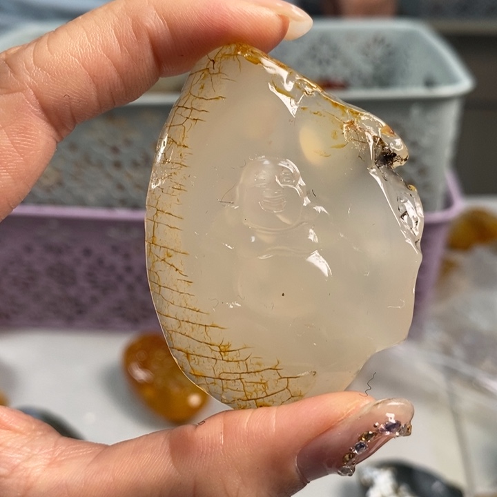 玛瑙/玉髓吊坠(不含链)未镶嵌