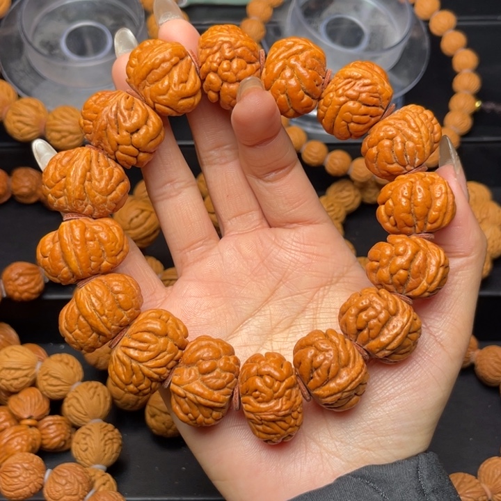 桃核手串25尺寸矮霸手串（62号链接）