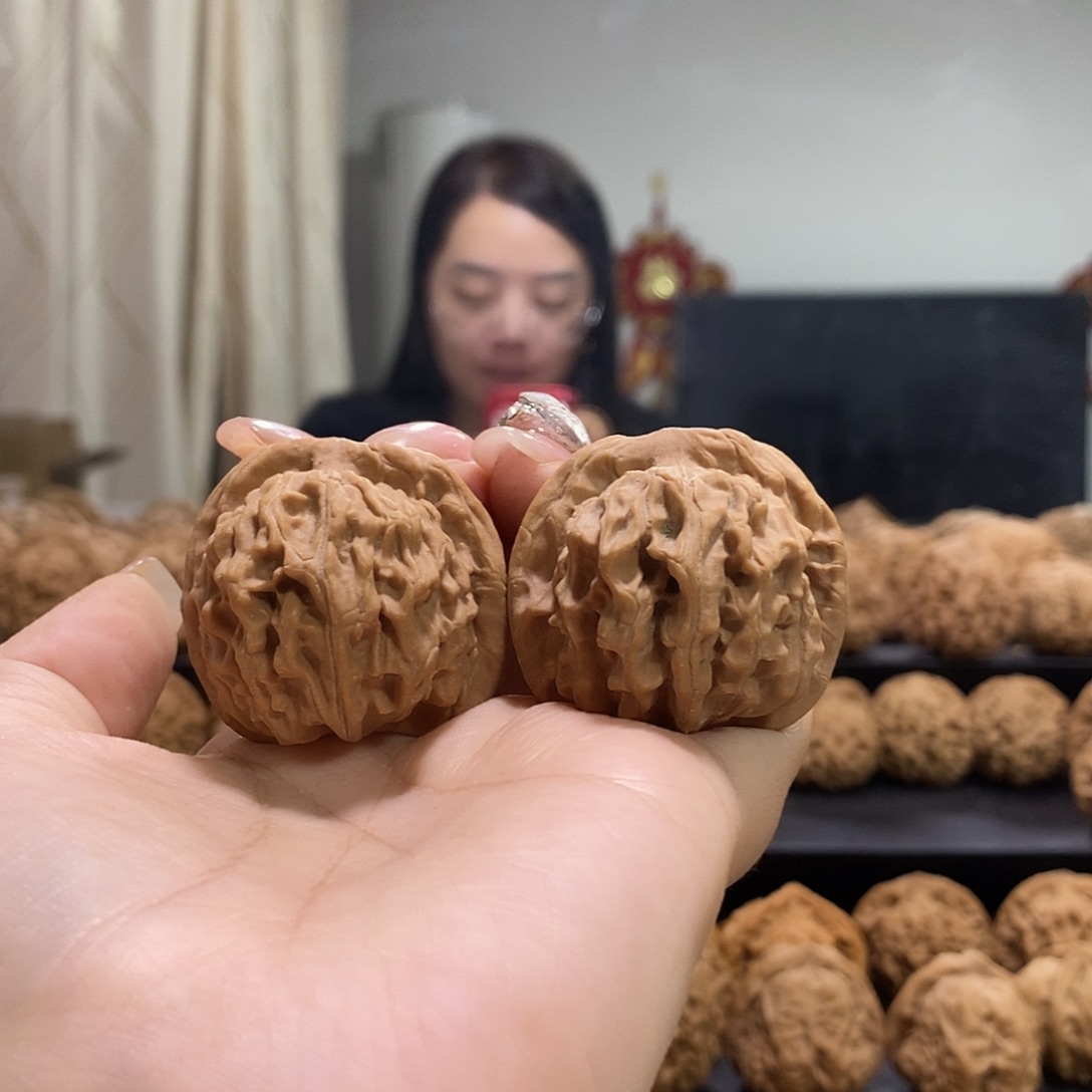 把件文玩核桃38天地狮子头