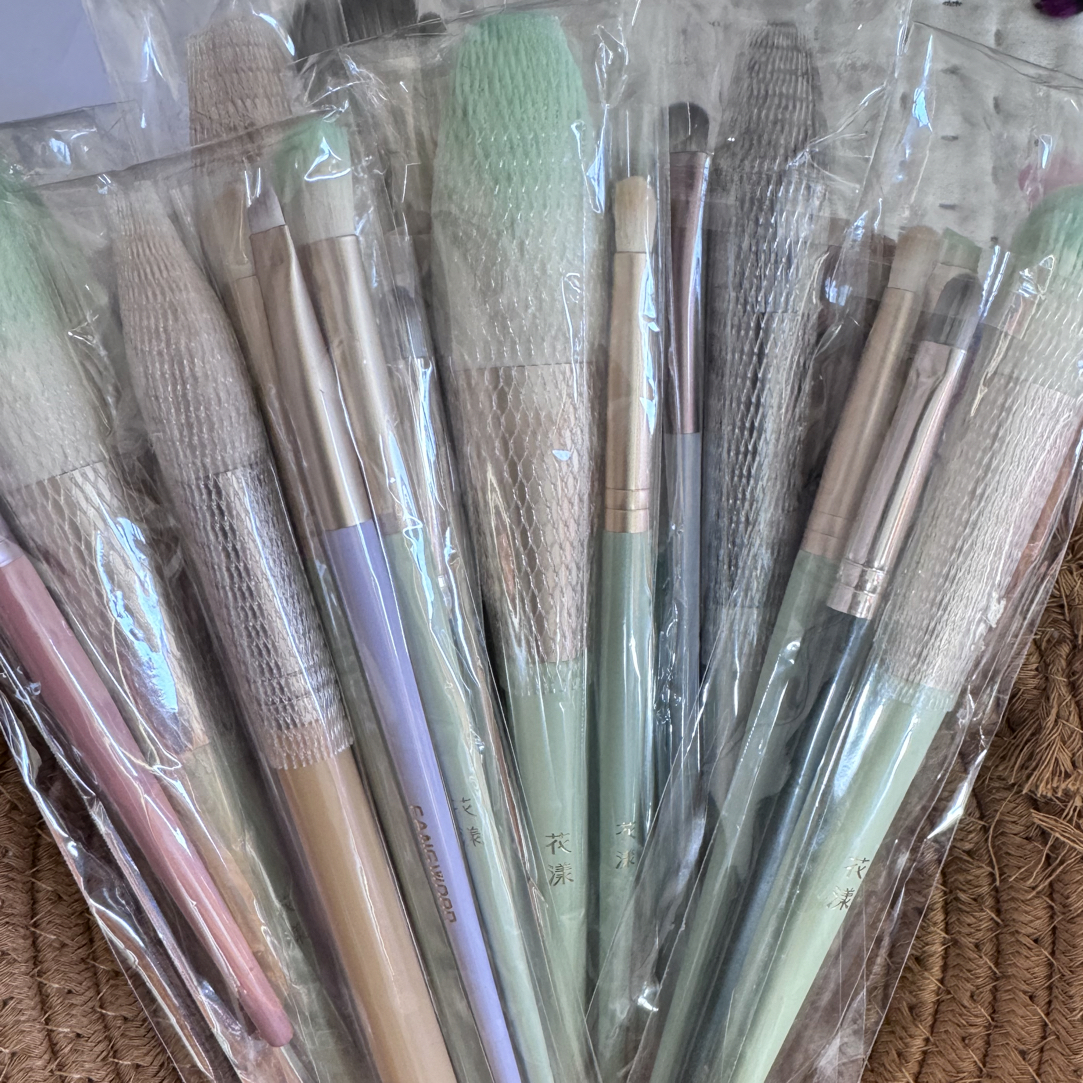 品牌超软四套随机发 16支大刷小刷