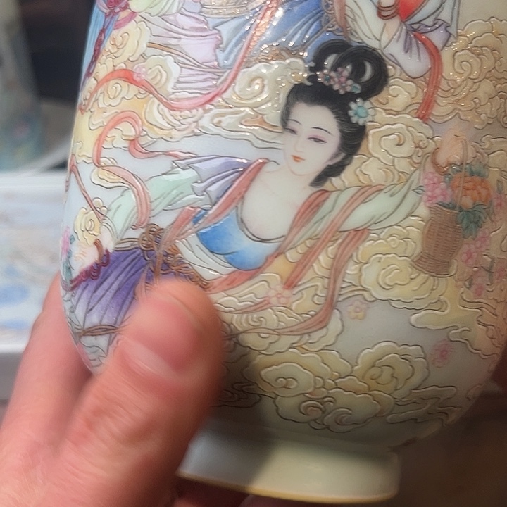 ?****手工手绘的作品仙女