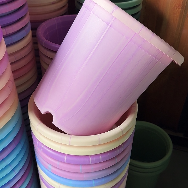 串色7#口径33粉琉璃6个无托