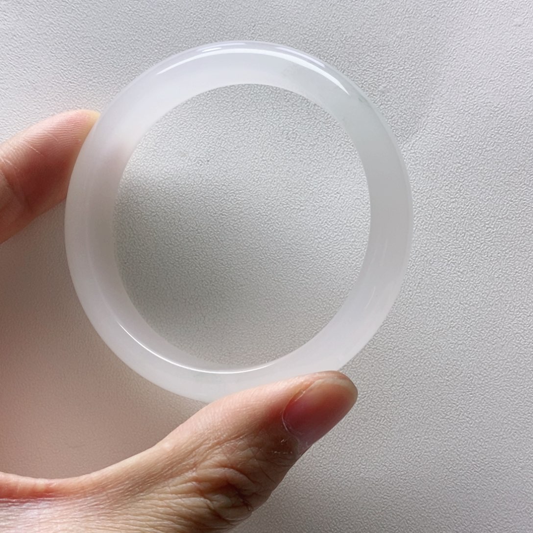 石英质玉手镯未镶嵌结*?58