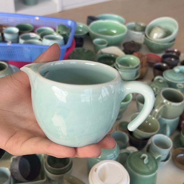 小米茶器龙泉青瓷