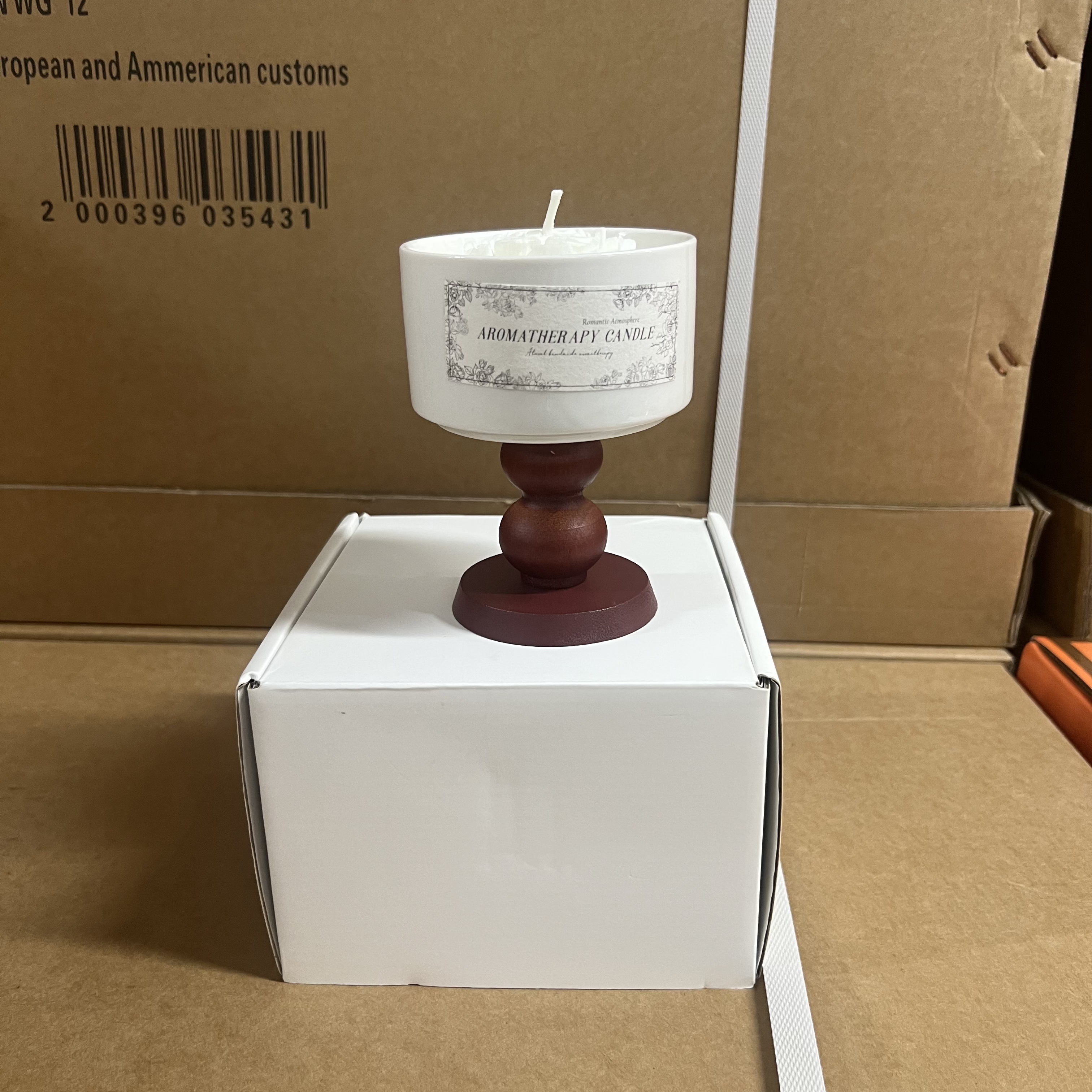  法式山茶花香薰蜡烛礼盒装 QQ