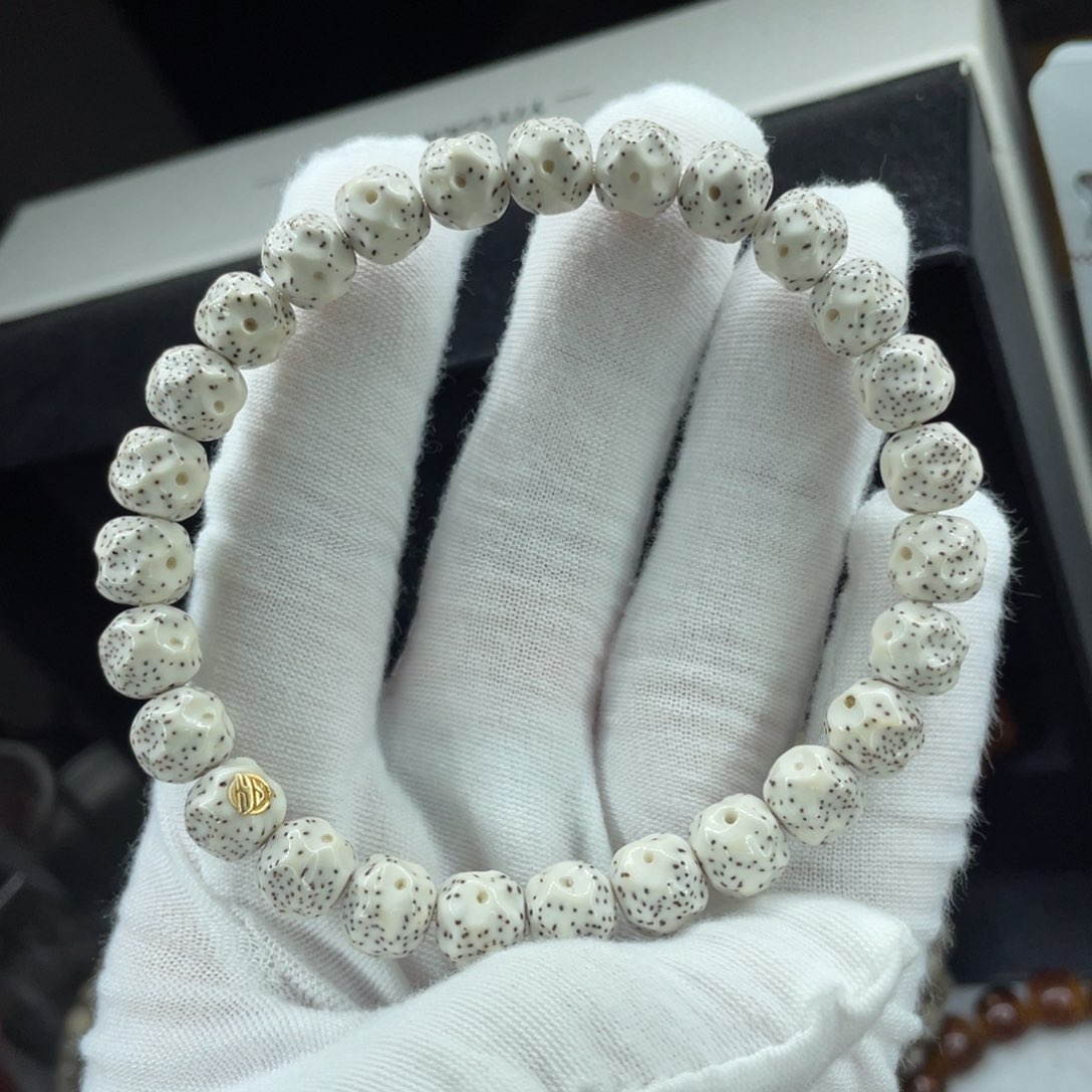 星月菩提手串玫瑰金款9无相