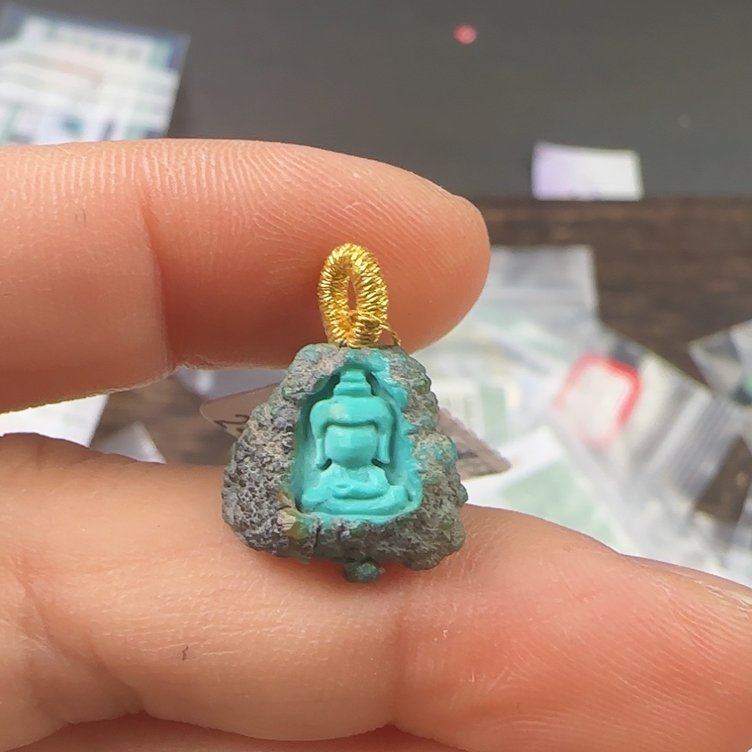 绿松石珠宝半成品未镶嵌