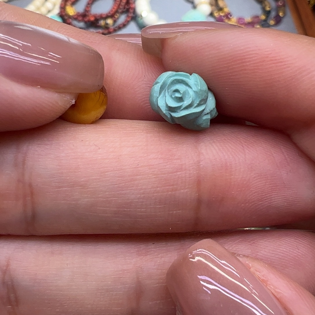 琥珀未镶嵌裸石配件