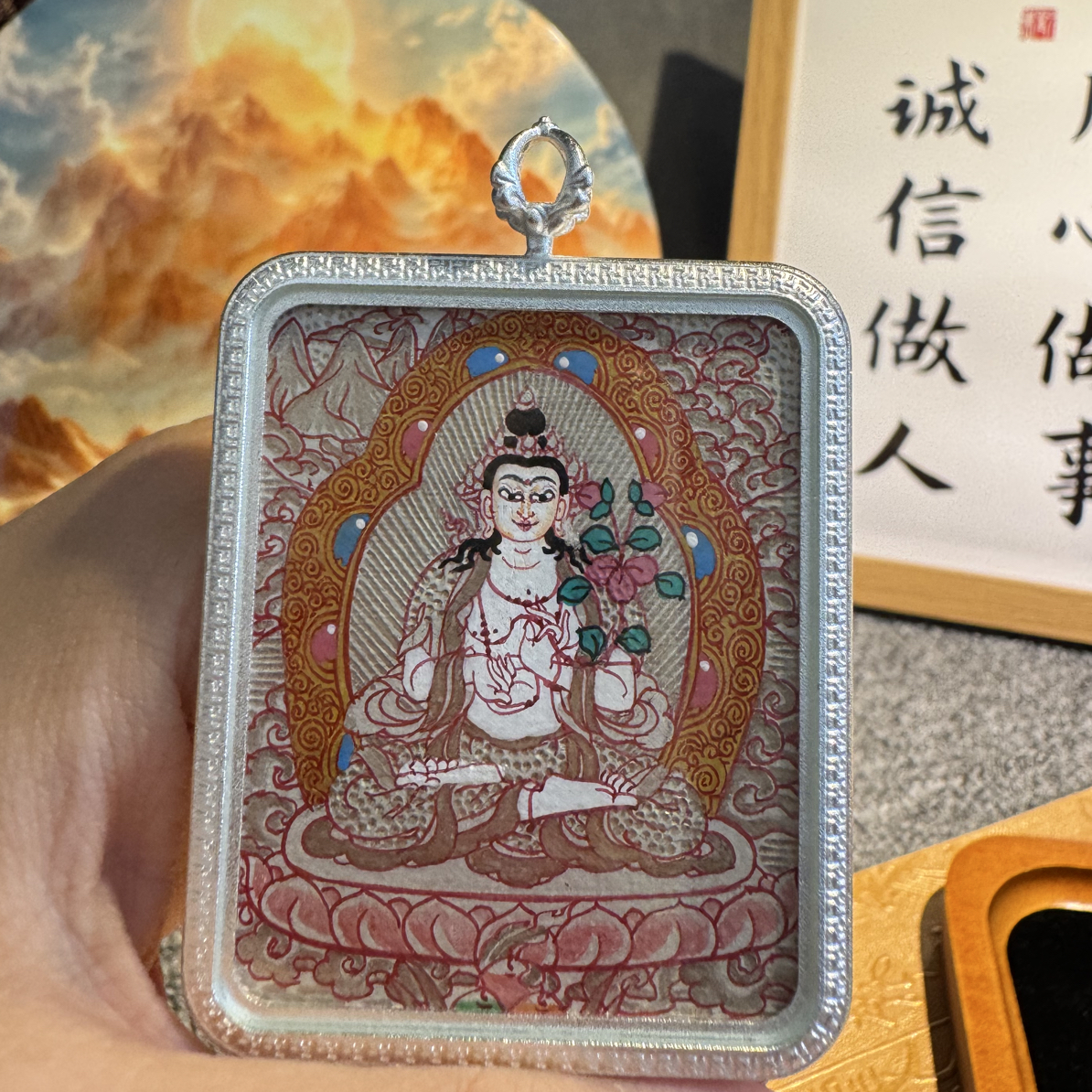 手绘唐卡 八大守护系列