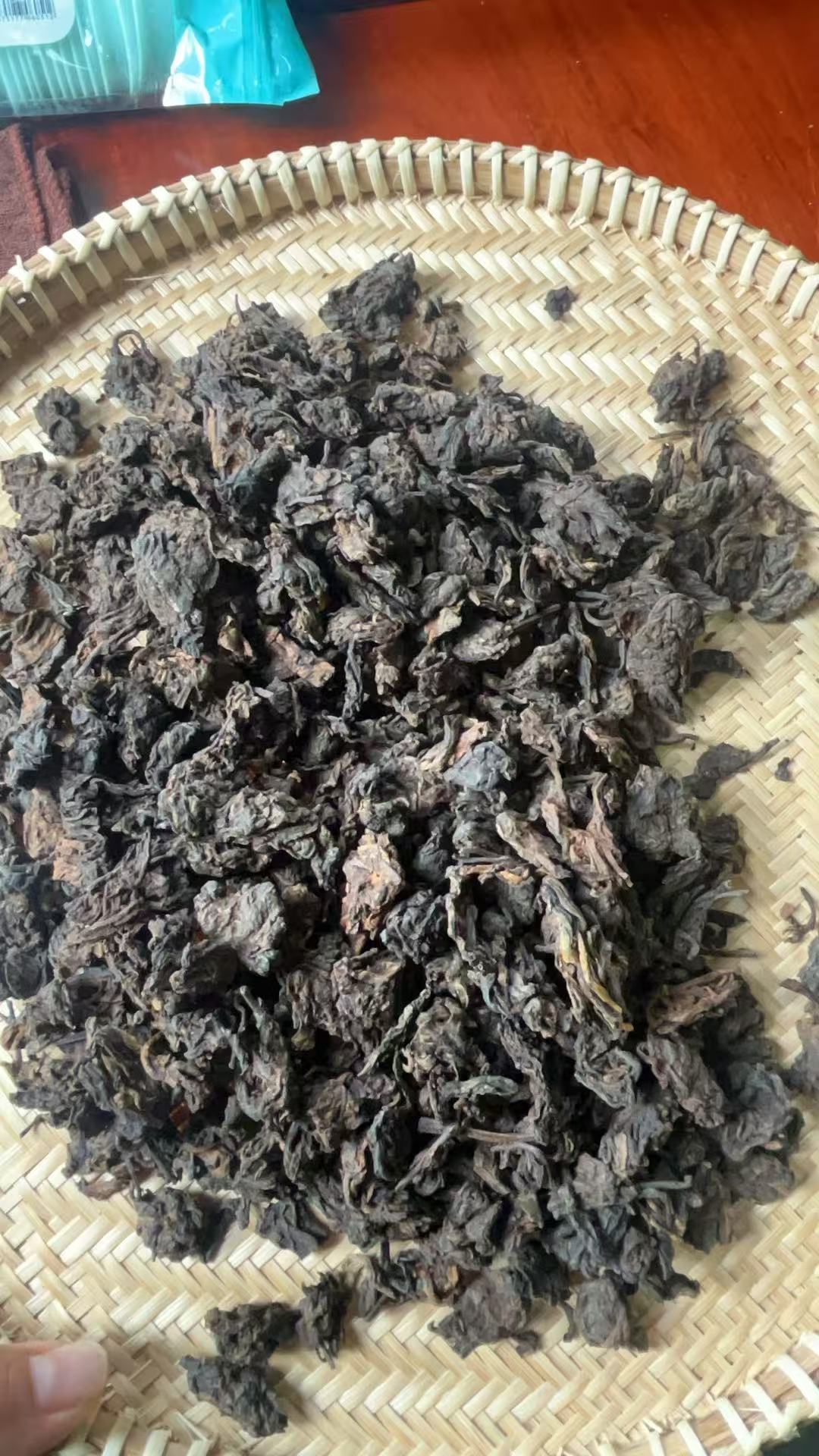 【228】2019年  小村 珍珠老茶头 普洱熟茶 散茶