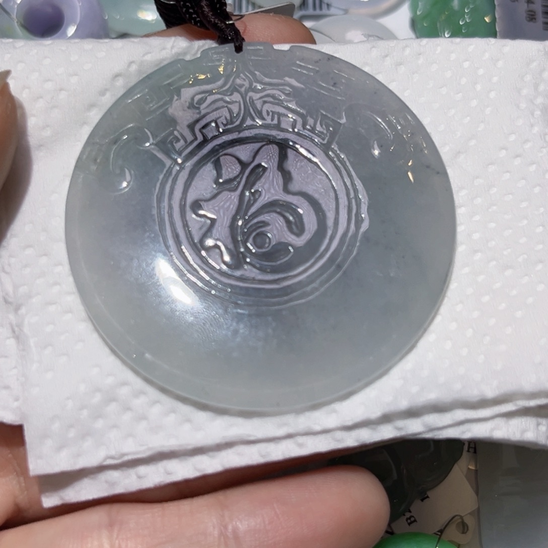 翡翠未镶嵌颈饰天然翡翠A货