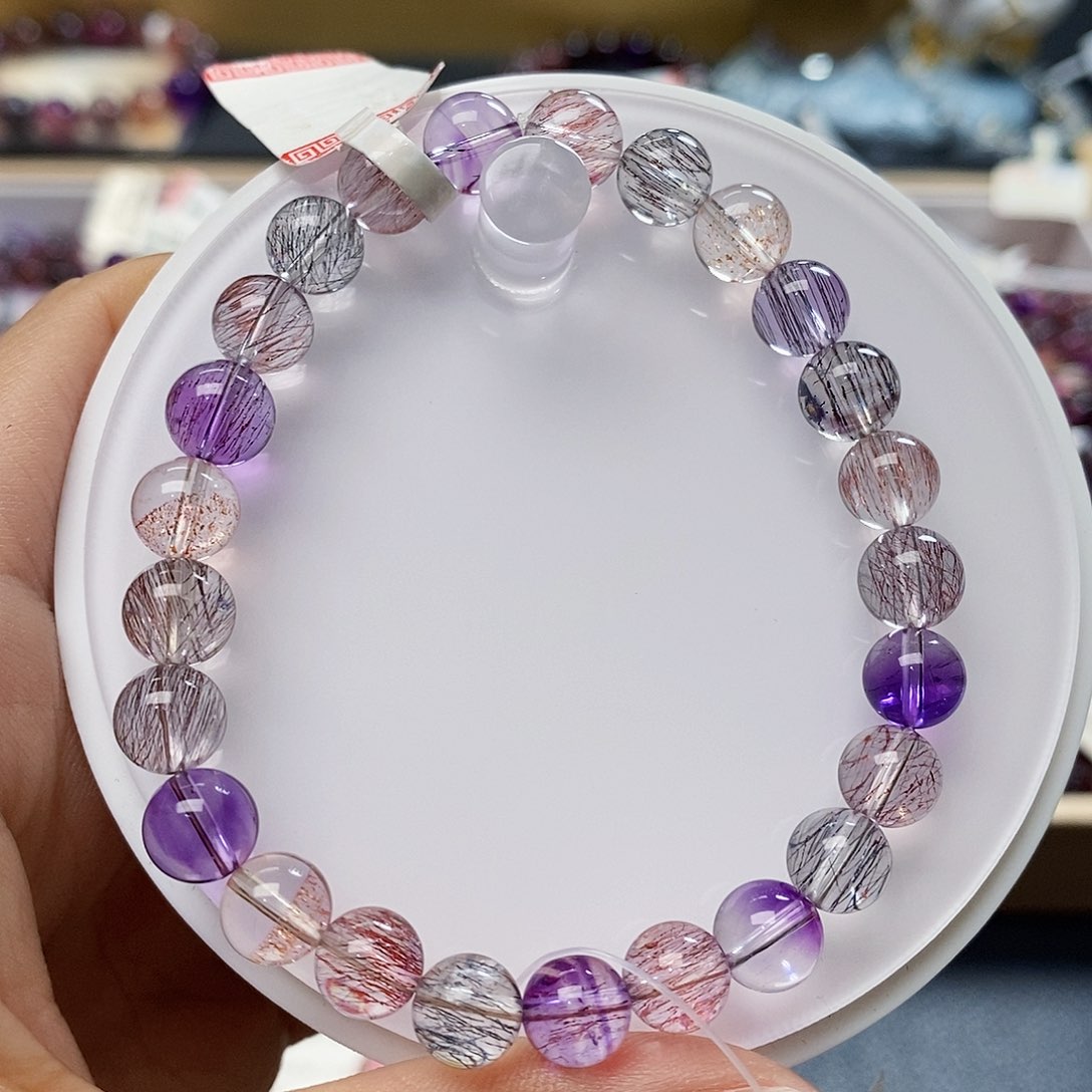 未镶嵌手链水晶全净体仙女超7.8m K136