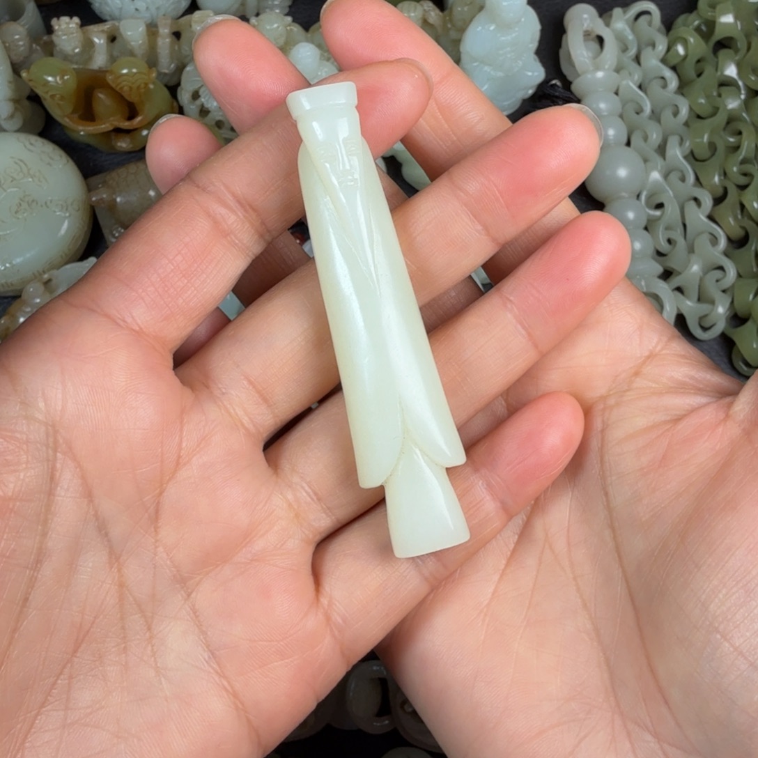 惜***缘和田玉未镶嵌吊坠(不含链)