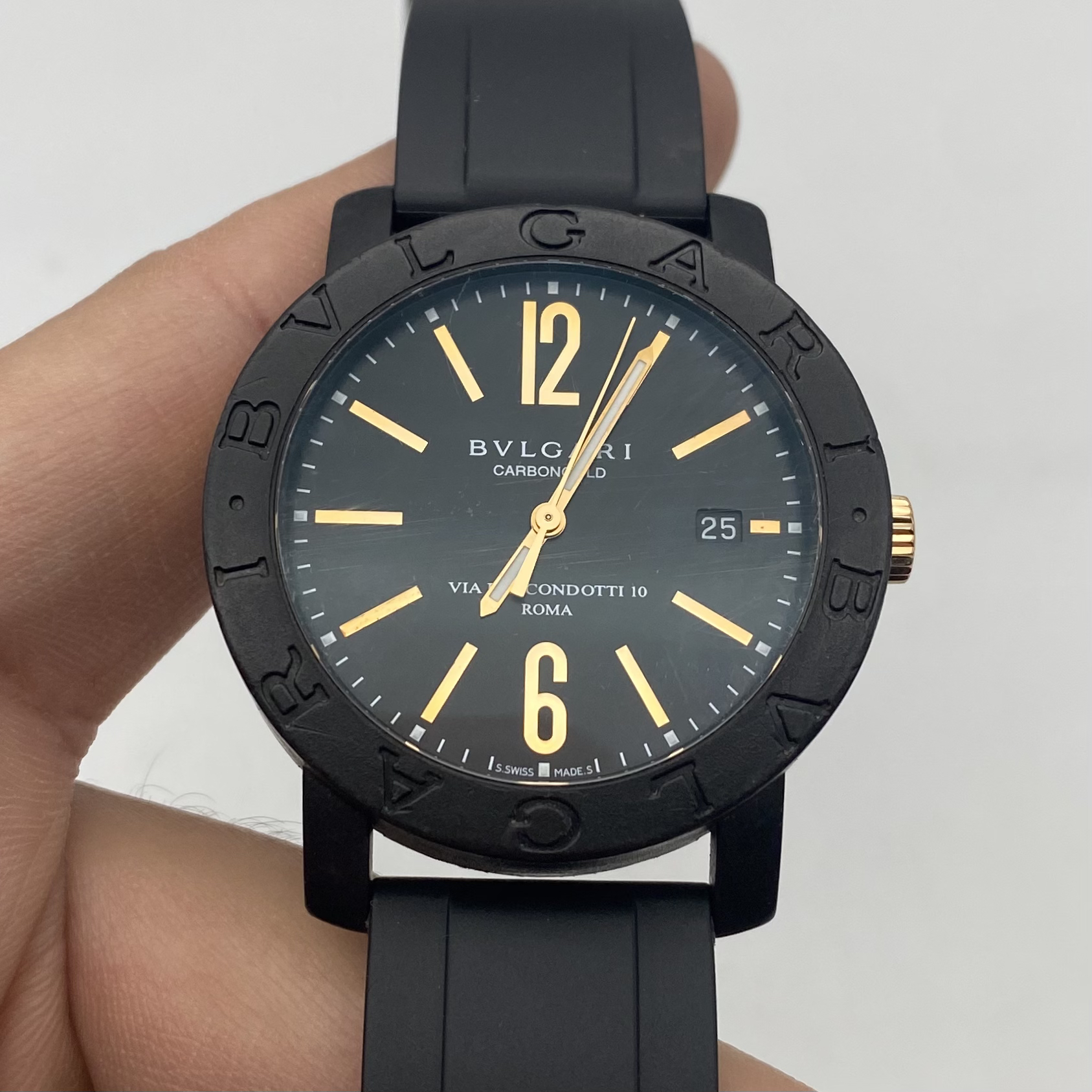95新 BVLGARI/宝格丽 宝格丽 男士系列 表径40mm