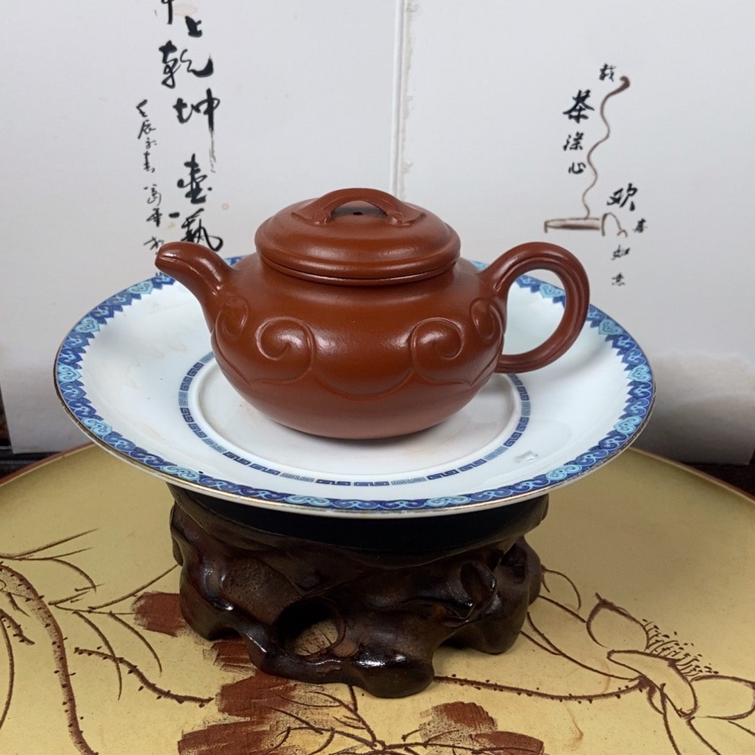 紫砂茶壶150 容量宜兴紫砂顾