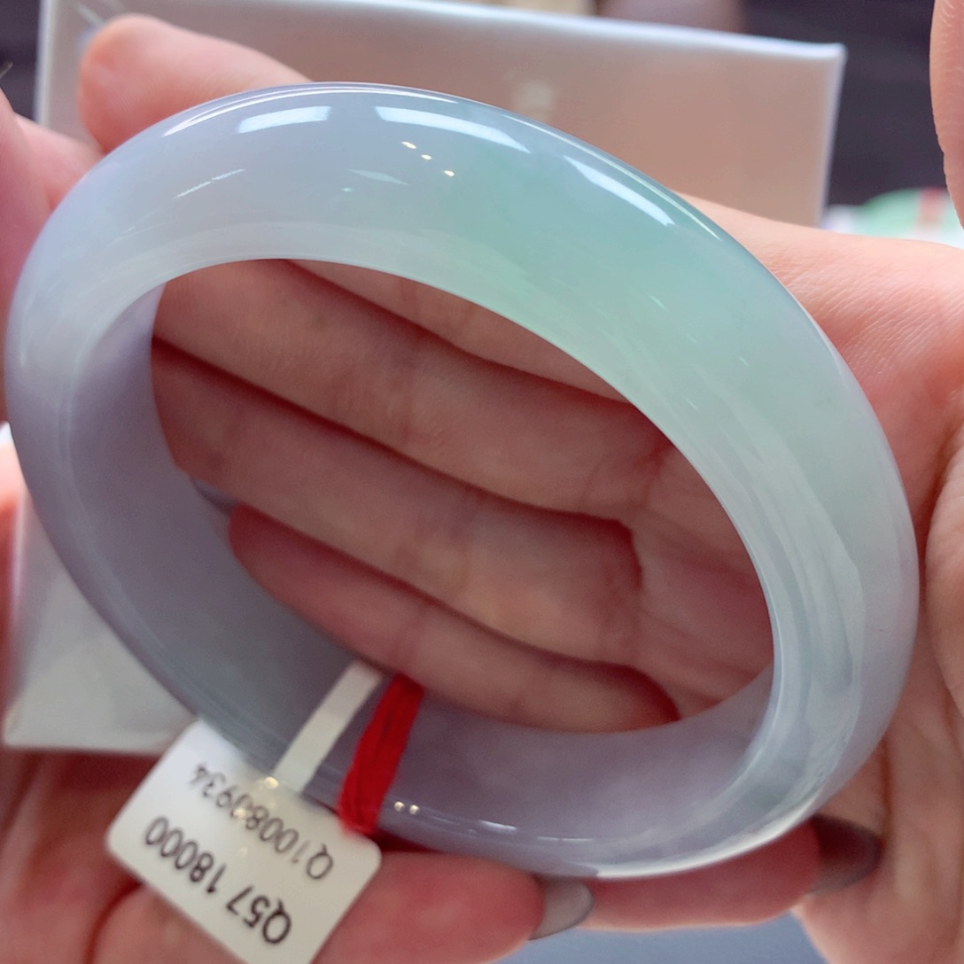 翡翠手镯未镶嵌正圈33（25号）