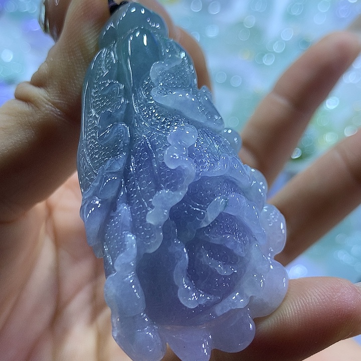 翡翠未镶嵌颈饰天然翡翠A货吊坠