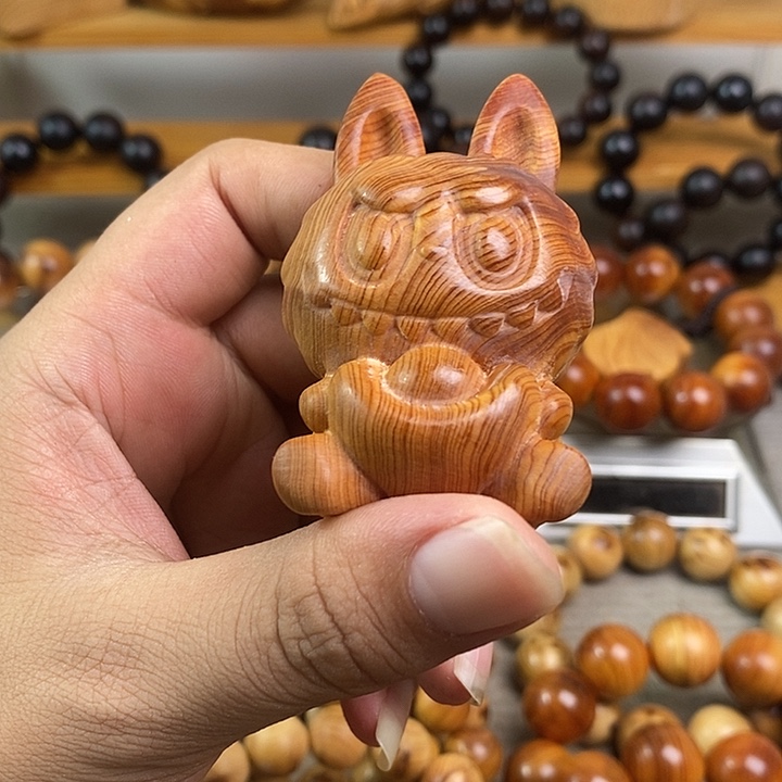 柏木（崖柏）崖柏手把件