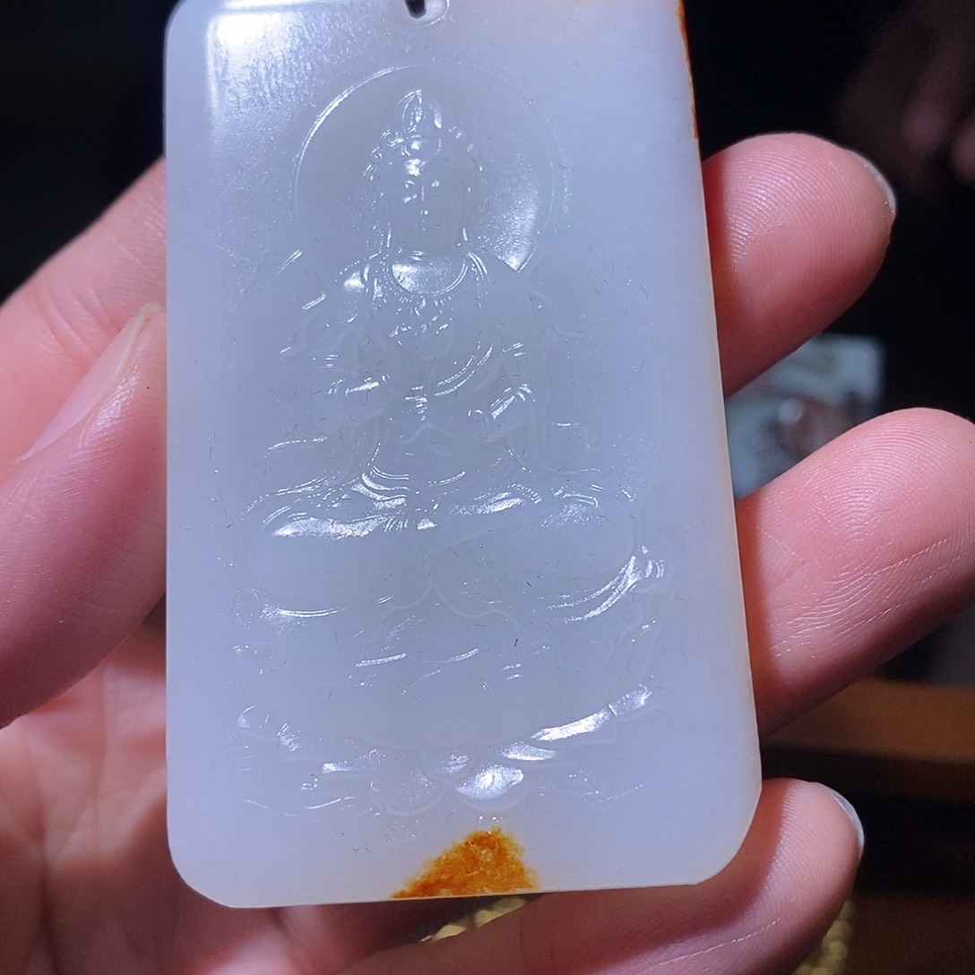 和田玉挂件未镶嵌