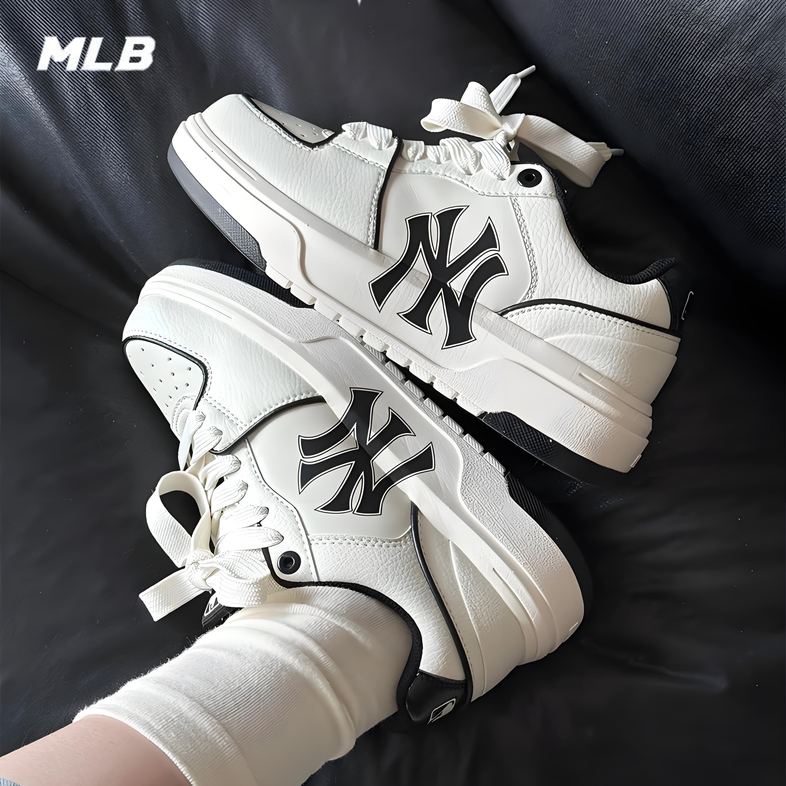 MLB男鞋女鞋经典复古学长鞋本命年鞋子官方正品百搭休闲鞋SXCA1