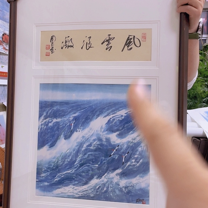 国画宋庄的一个小镇