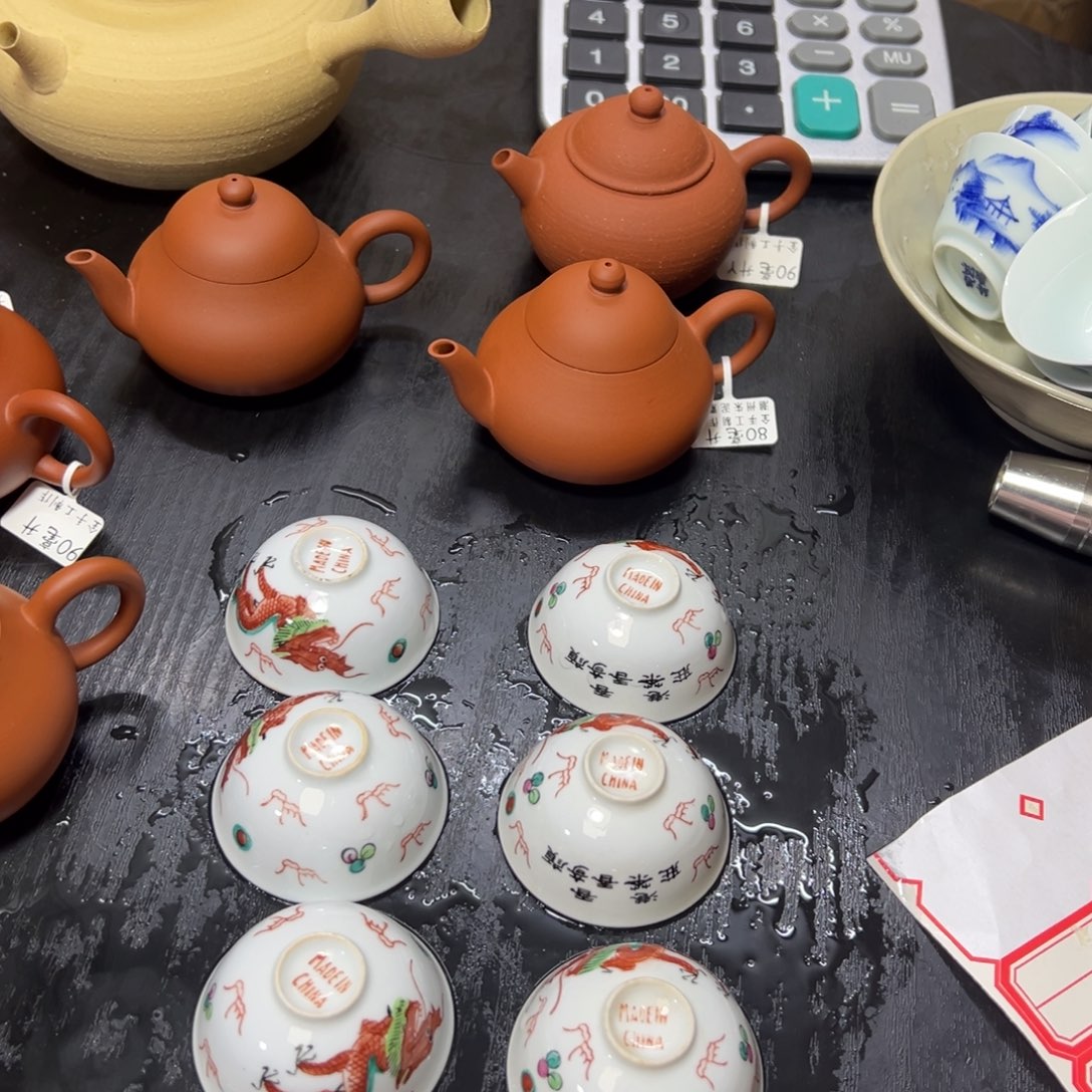 大***麦全手工制作3个老龙杯25毫升左右