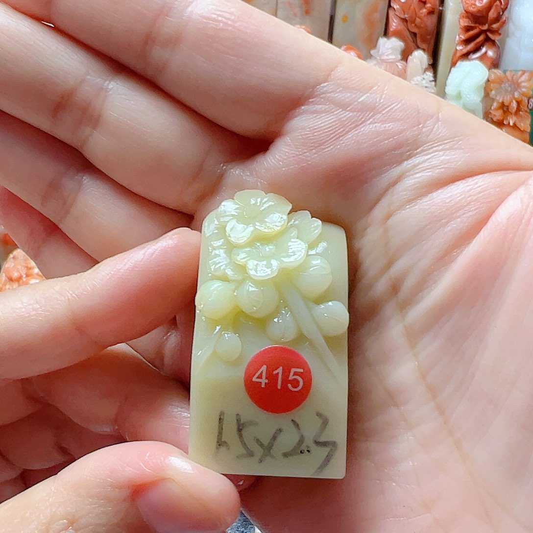 寿山石印石包刻字415