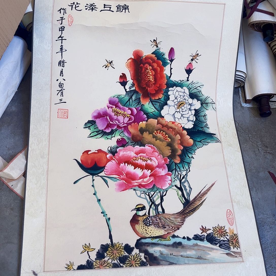 摆件，破损，水渍，轴坏都是正常的