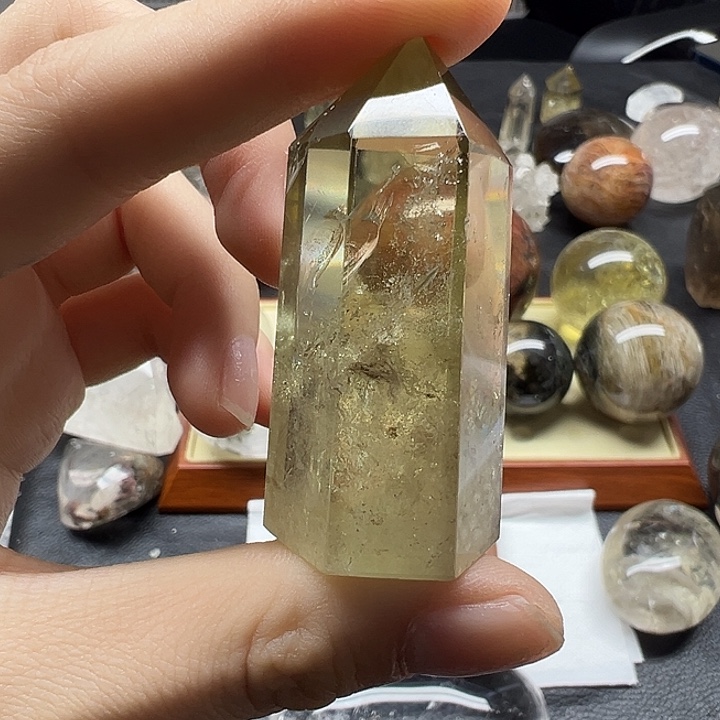 珠宝半成品水晶未镶嵌155水晶