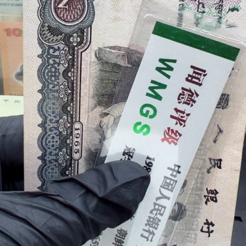 塑料第三套人民币大团结