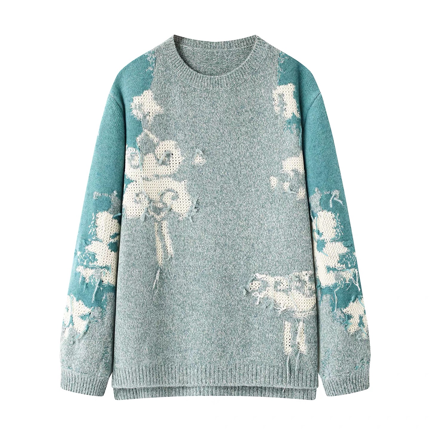 【晨夕专属】2025冬季新款宽松长袖针织衫上衣女D1729