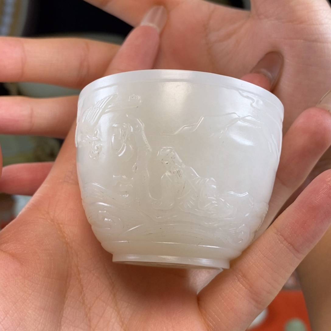 妙***慧和田玉未镶嵌挂件