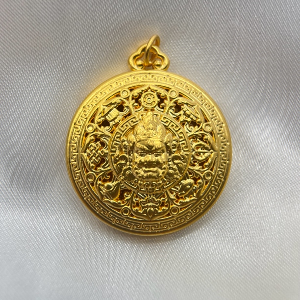 足金饰品/黄财神八宝罗盘/4.22/1B5A1201/q