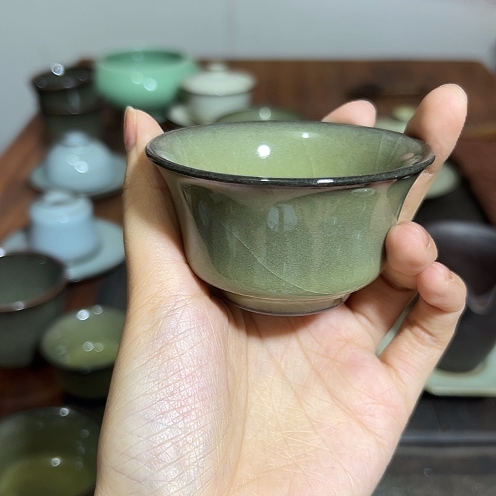 小米茶器龙泉云间青瓷