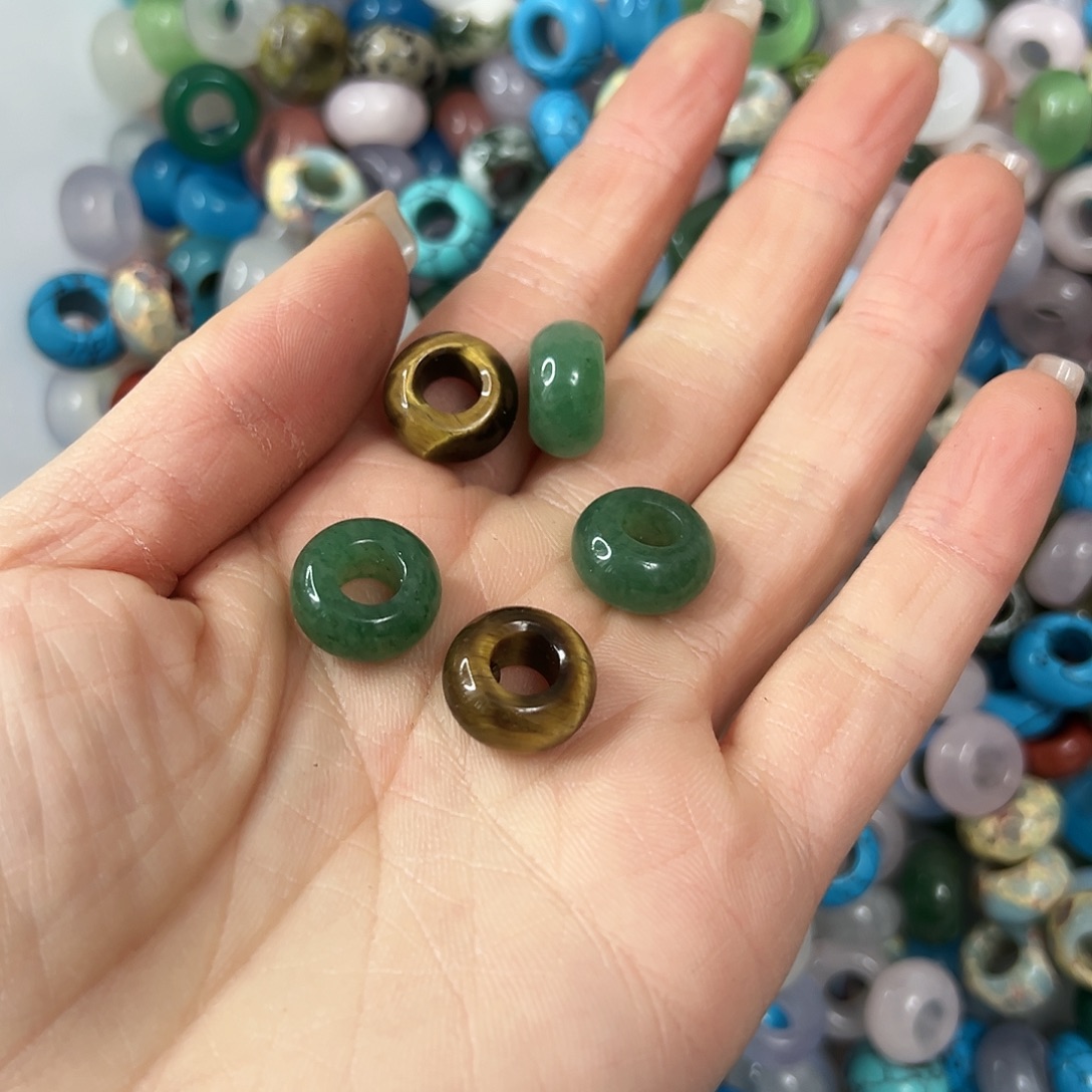 @***:玛瑙/玉髓未镶嵌珠宝半成品，跑环