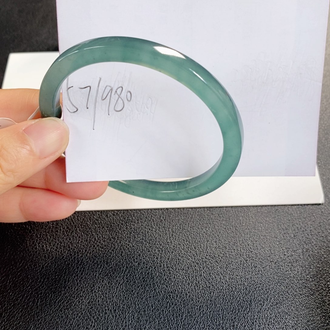 翡翠未镶嵌手镯天然翡翠