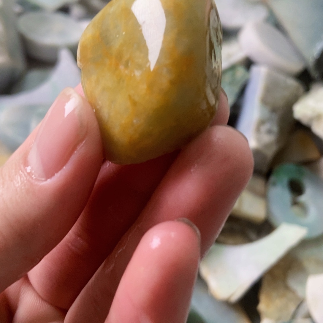 翡翠未镶嵌颈饰天然翡翠