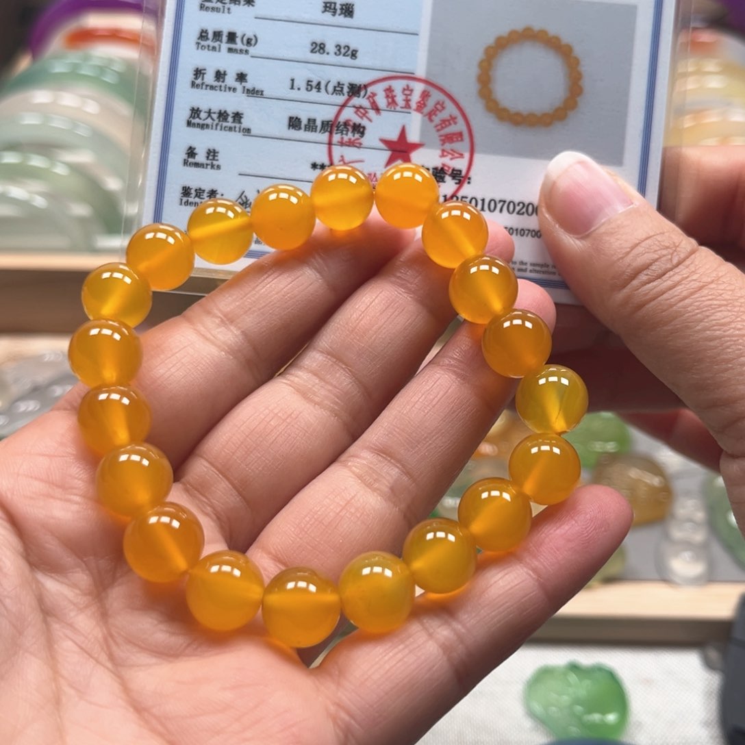 玛瑙/玉髓手镯未镶嵌2