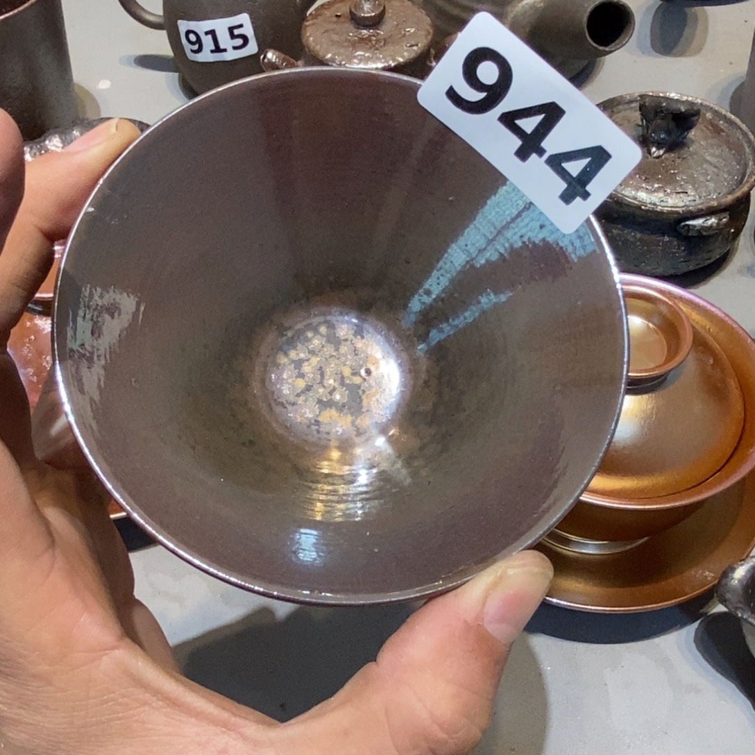 军***敌柴烧茶具陶瓷杯子