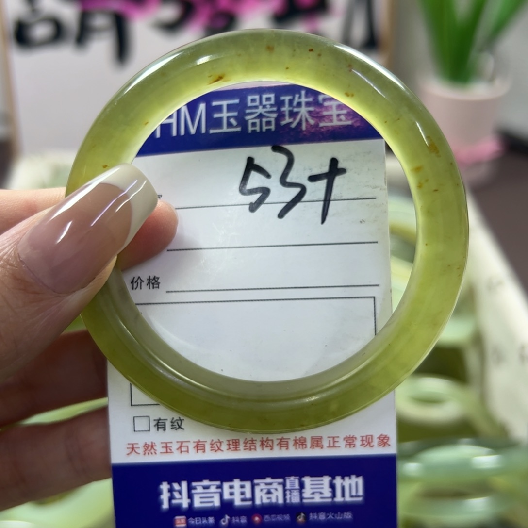 蛇纹石玉手镯未镶嵌538