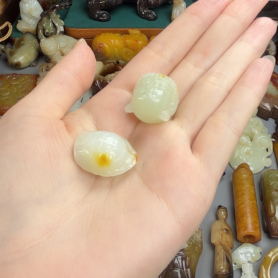 和田玉（糖玉）未镶嵌颈饰欧*