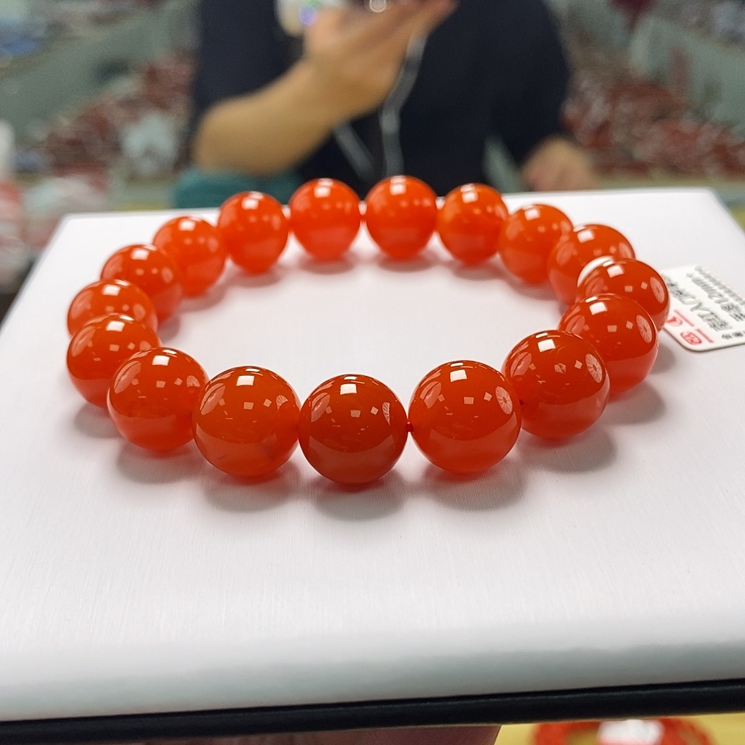 南红玛瑙12mm（多样性发一）未镶嵌