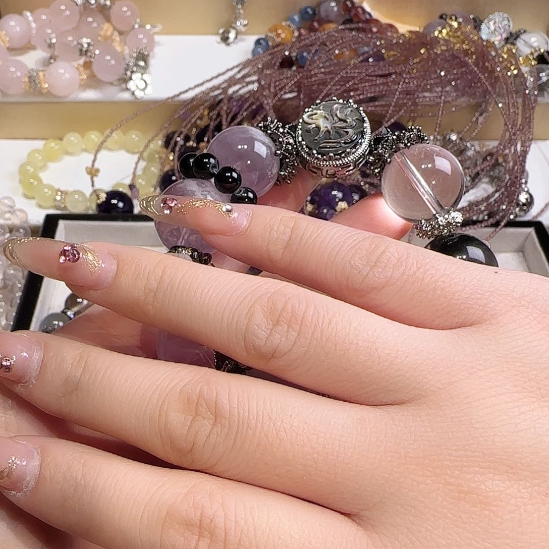 水晶手链未镶嵌天*?把