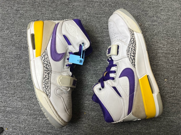 95新 NIKE/耐克 95新杰/44码/Air Jordan/AJ312 湖人